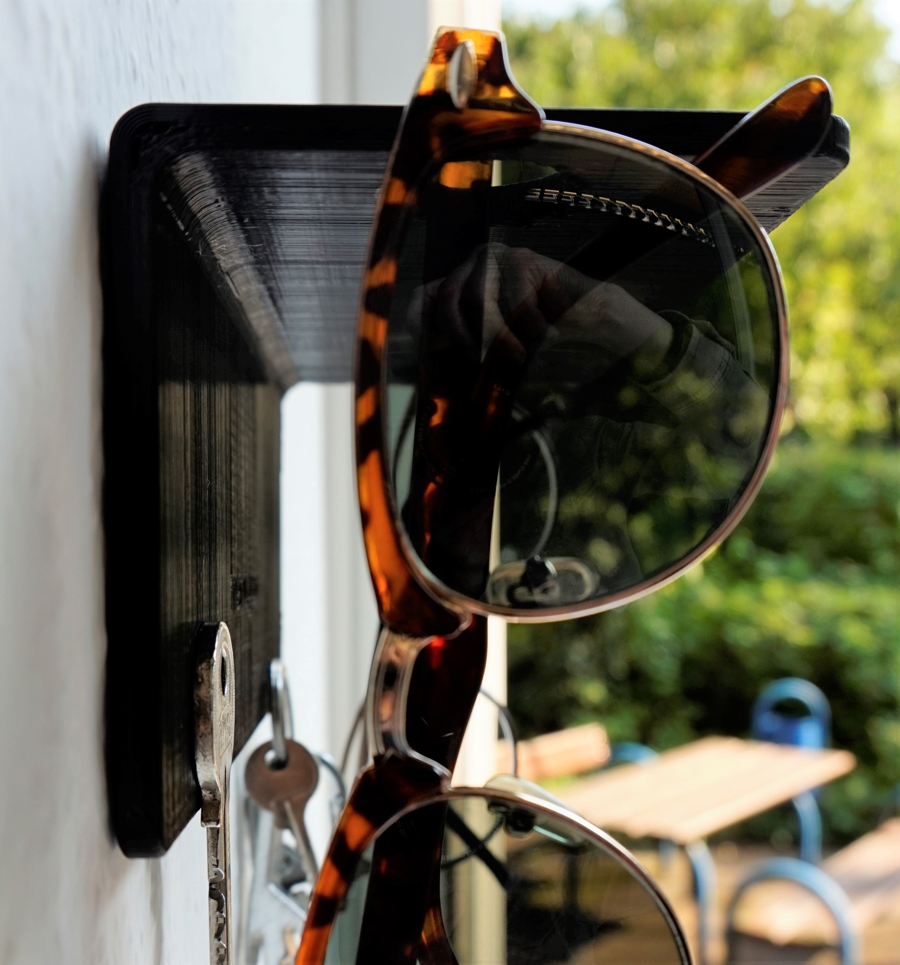 Brillenaufbewahrung mit Schlüsselhalter - productdesign-store